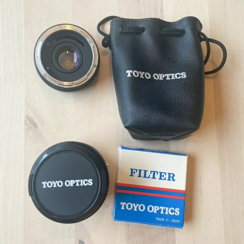TOU/FIVE STAR MC Auto Macro Zoom 28-55mm Lens + Filters + Vivitar Teleconverter